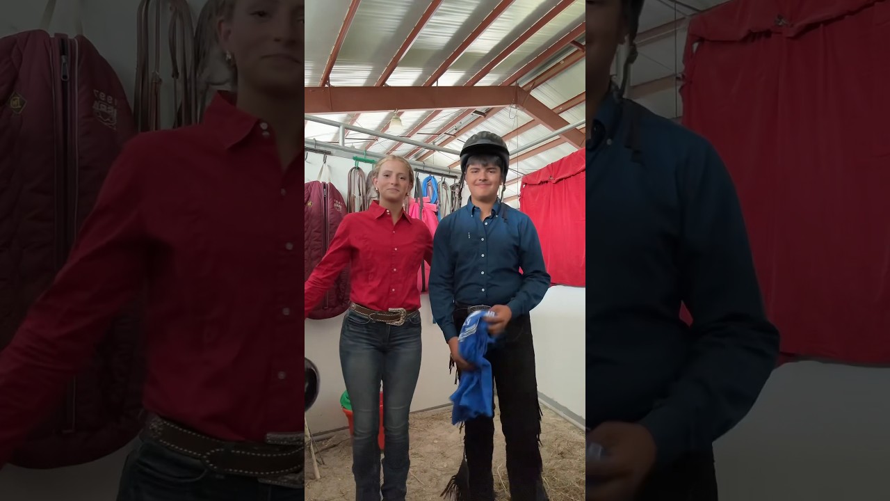 4H Fair Week Day 1✅ #horse #horseshow #4hfair #equestrian