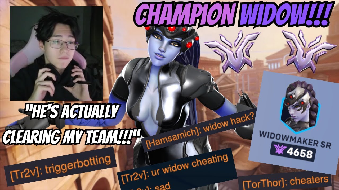 What a Champion Widowmaker's Aim Looks Like (Overwatch 2 Montage)