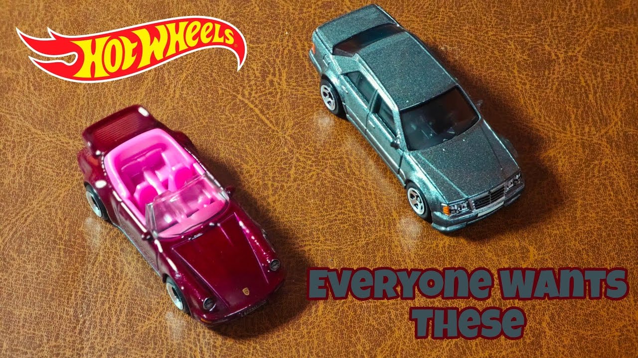 I Am Feline Lucky That I Got These Porsche And Mercedes Castings From Hot Wheels.
