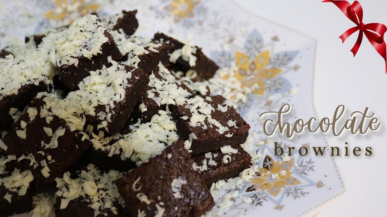 Συνταγή για υγιεινά Brownies! 🎅 🍫