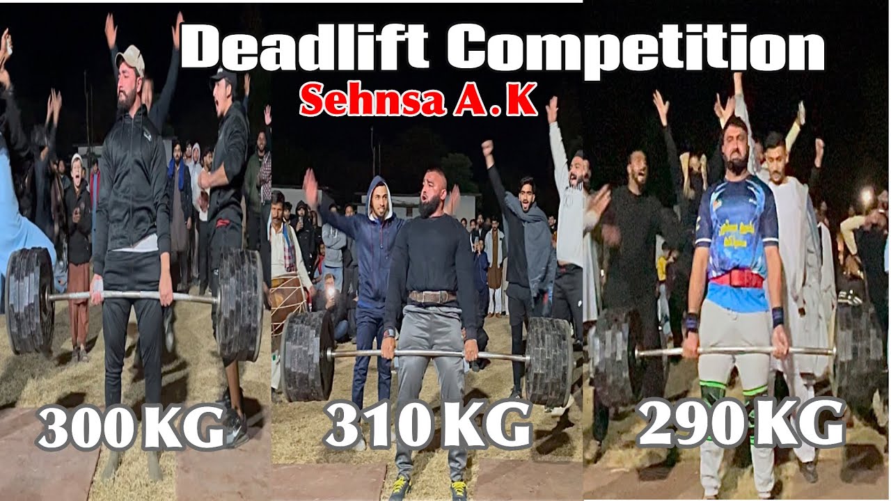 Deadlift Competition 2024 | Sehnsa Kotli A.K | Yasir Official