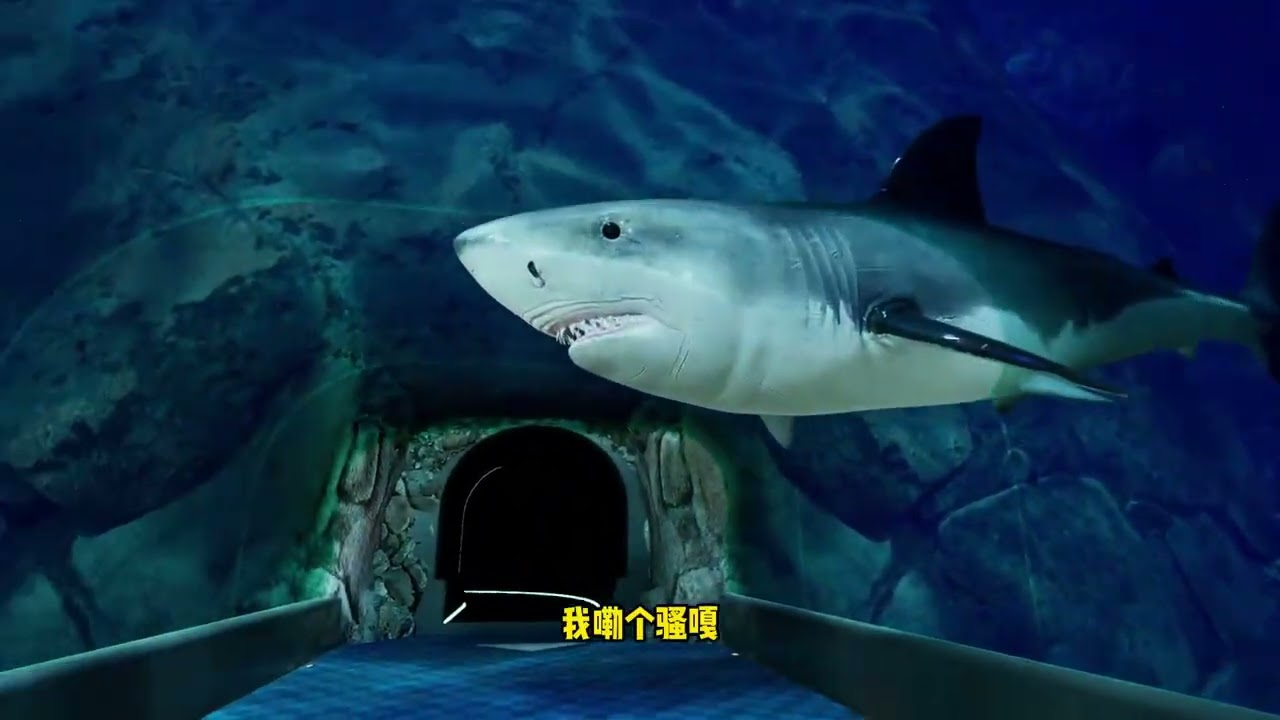 我被困在了異常水族館，這裡好恐怖！ #恐怖遊戲 #找異常 #海底世界 #深海恐懼症