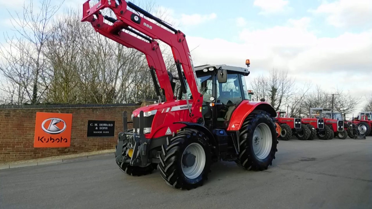 MASSEY FERGUSON 6616 COMPLETE WITH MF966 LOADER & WITH AUTOGUIDANCE