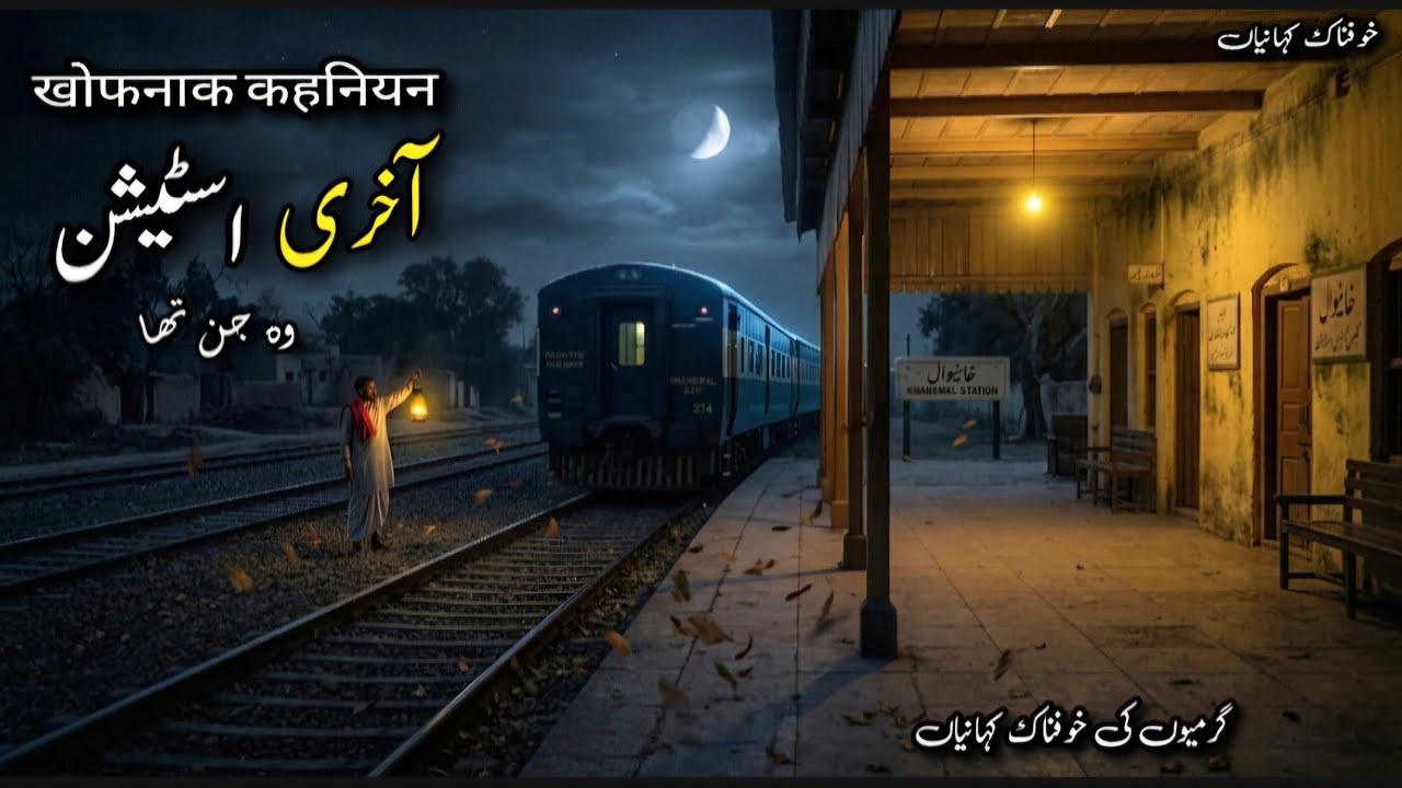 A Terrifying Scary Story Of Haunted Railway Station|Horror Stories Urdu|Sachi Khofnak Kahaniyan 