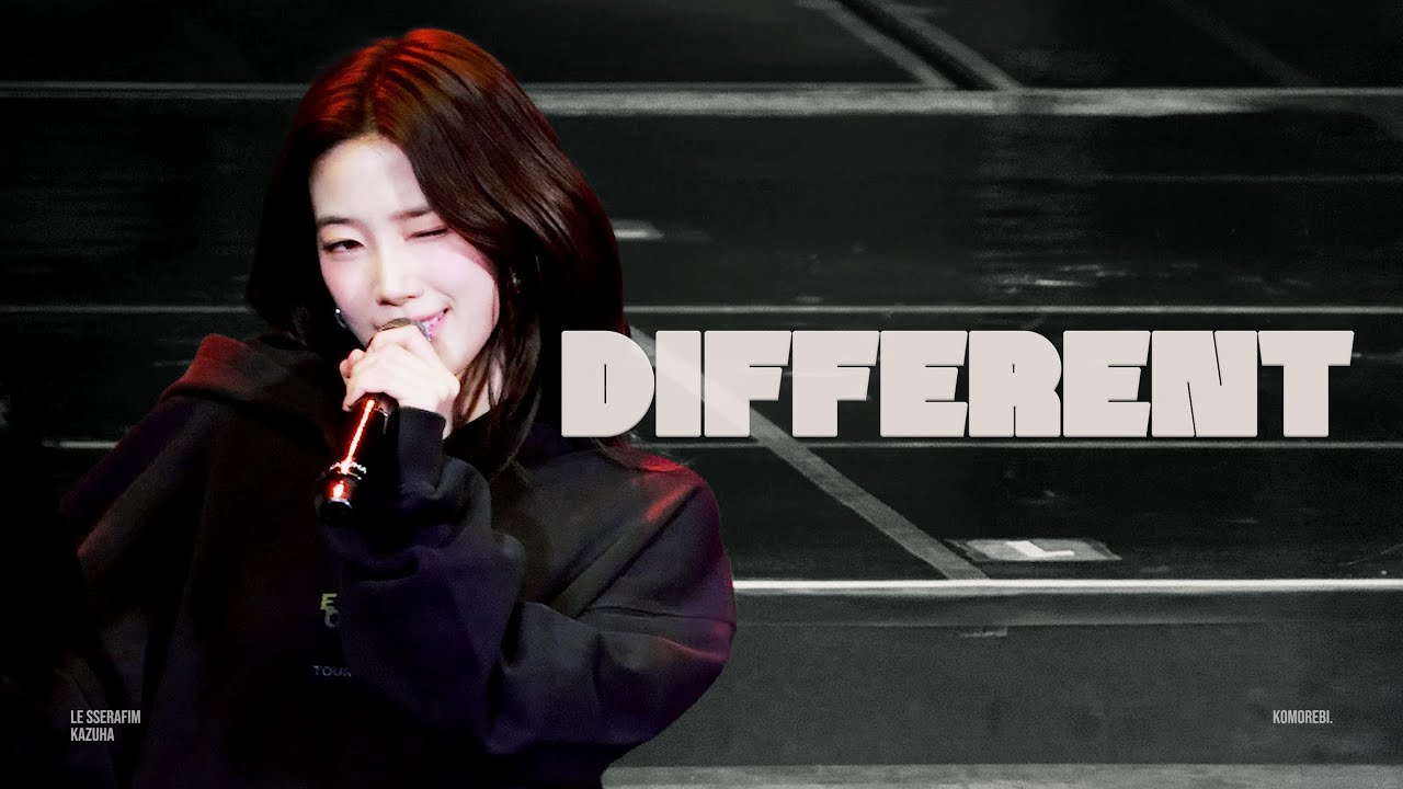 [4K] 260131 LE SSERAFIM 르세라핌 카즈하 KAZUHA DIFFERENT 직캠  FANCAM @EASY CRAZY HOT ENCORE IN SEOUL 서울 앙콘