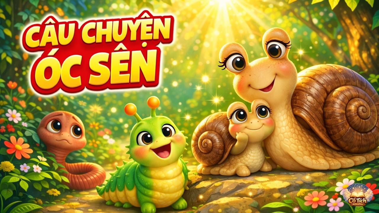 Câu Chuyện Ốc Sên | Cổ Tích Animation