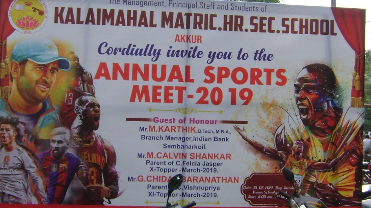 Annual Sports Meet 2019 - Kalaimahal School - Akkur
