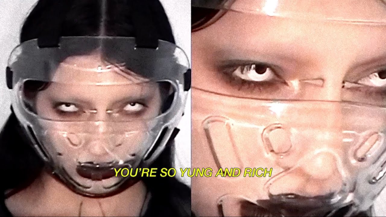 DeathbyRomy - YUNG & RICH feat. Wargasm + bodyimage (Official Lyric Video)