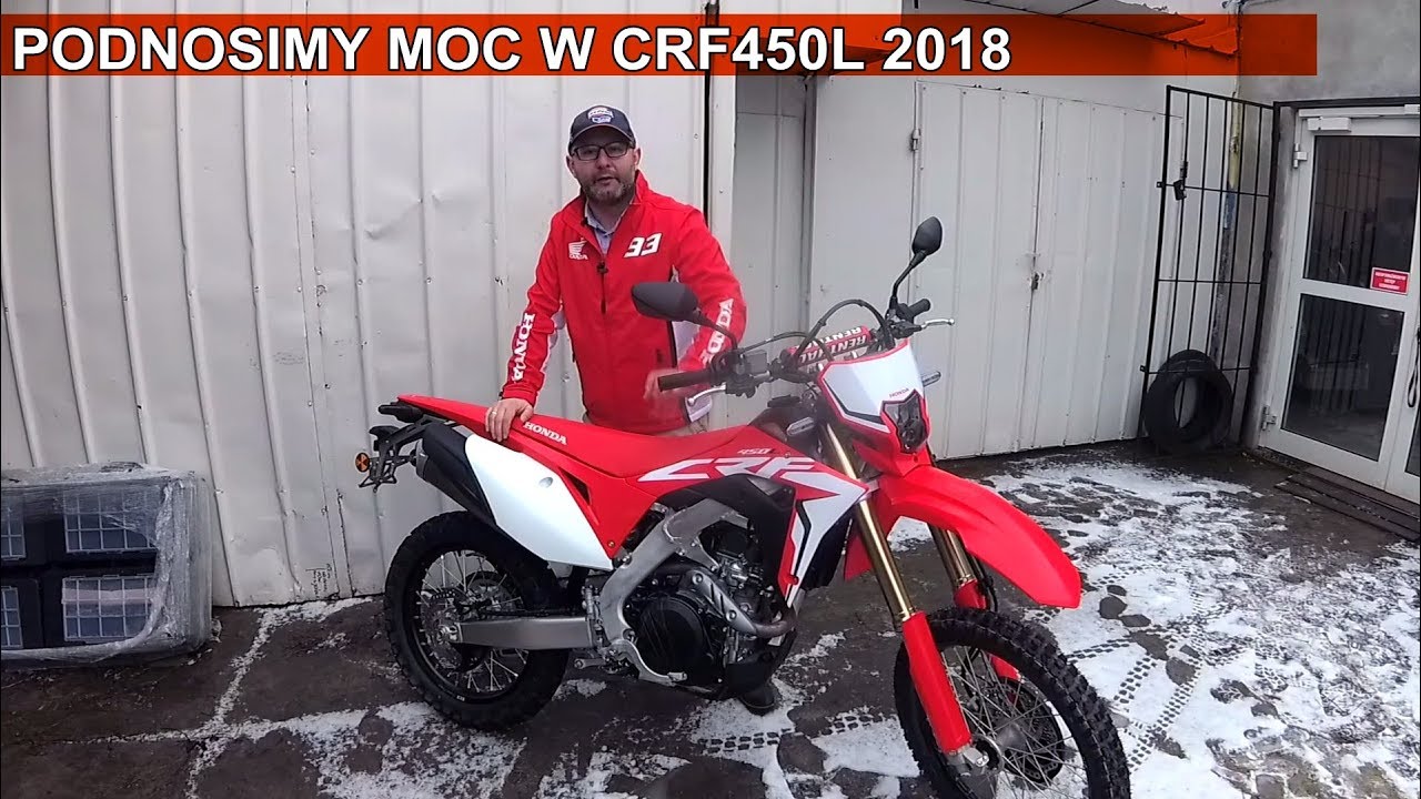 Krzysztof Honda- #110 Podniesienie mocy w Honda CRF450L 2018/2019- hamownia