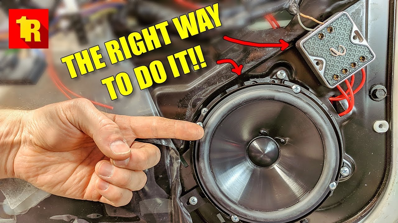EPIC INFINITY COMPONENT SPEAKER INSTALL - FACTORY FIT & FINISH!!