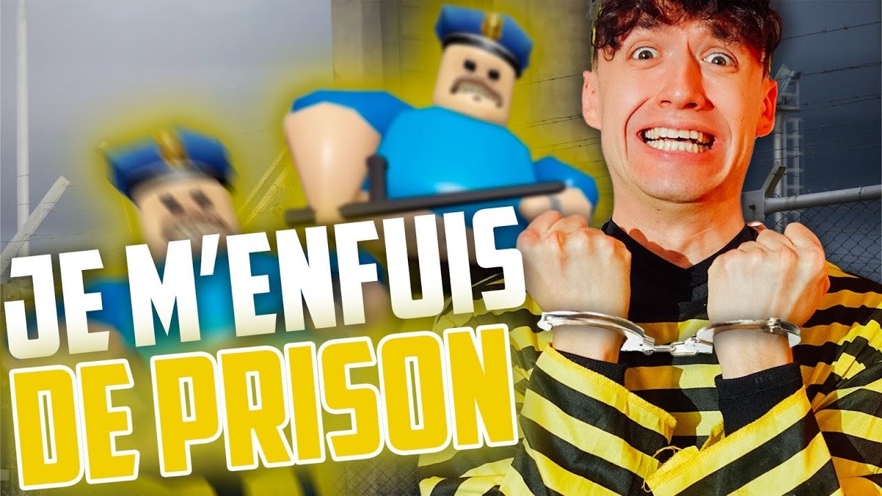 NE PAS SE FAIRE ATTRAPER PAR LA POLICE DE ROBLOX ! PARKOUR OBBY - ESTEBAN GAMING