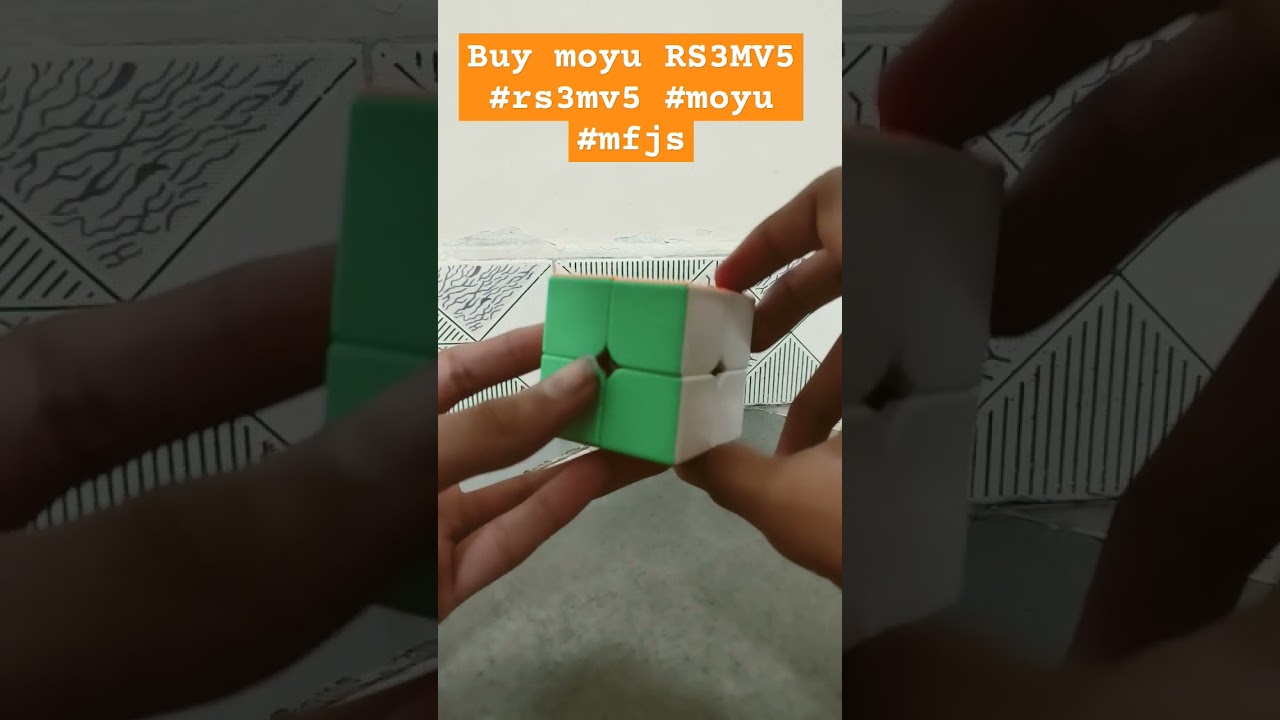 Rubik's cube loop 🔥😱 #mfjs #rs3mv5 #moyu