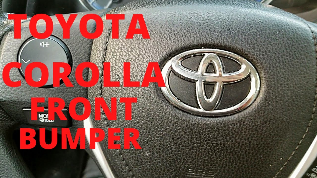 TOYOTA COROLLA front bumper ( 2018 model )