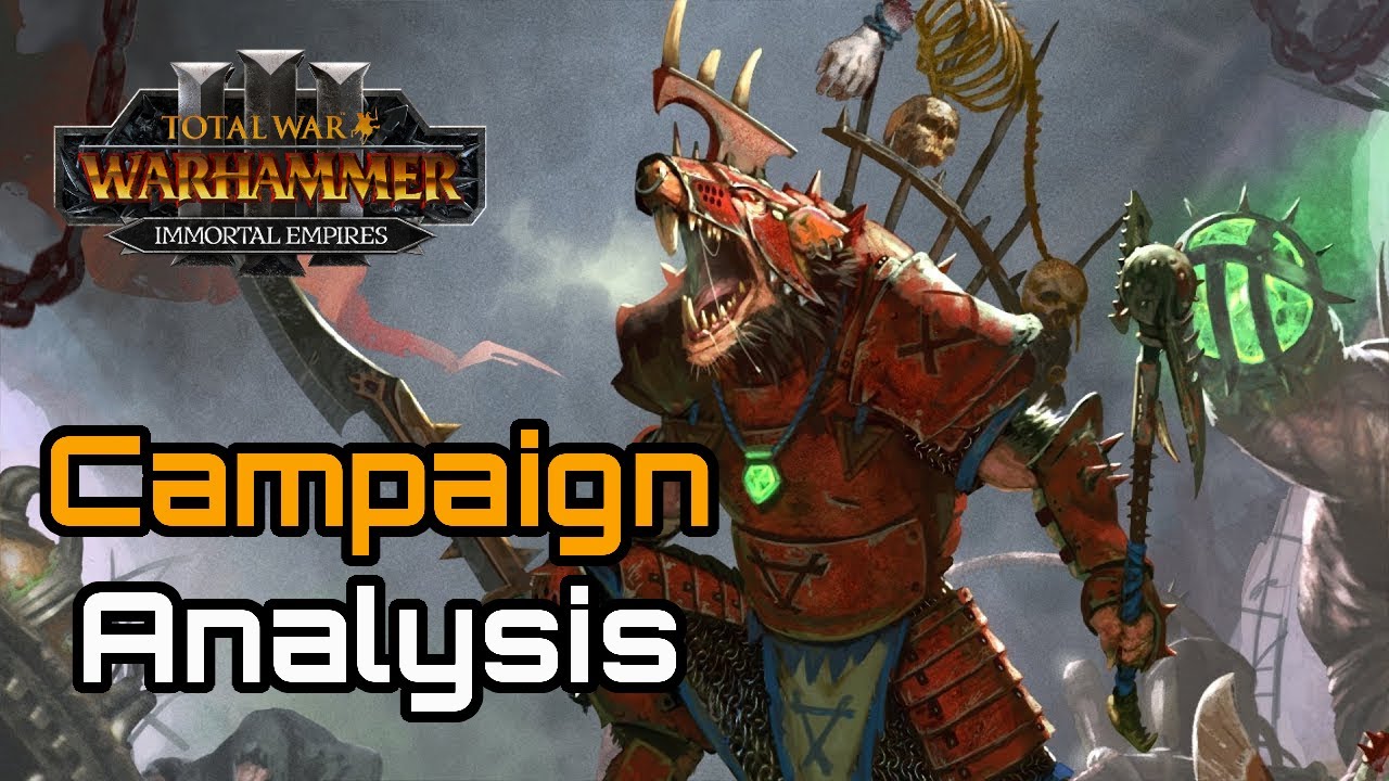 Queek Headtaker Campaign Analysis: Warlord of Clan Mors - Total War: Warhammer 3 Immortal Empires