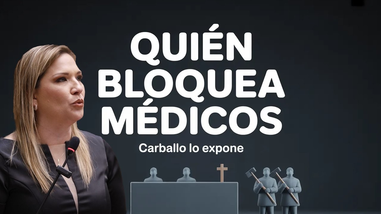Carballo señala quién decide cuántos médicos se forman