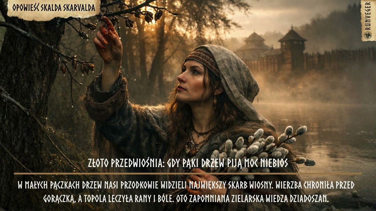 Złoto Przedwiośnia: Pieśń o Pąkach Wierzby i Topoli