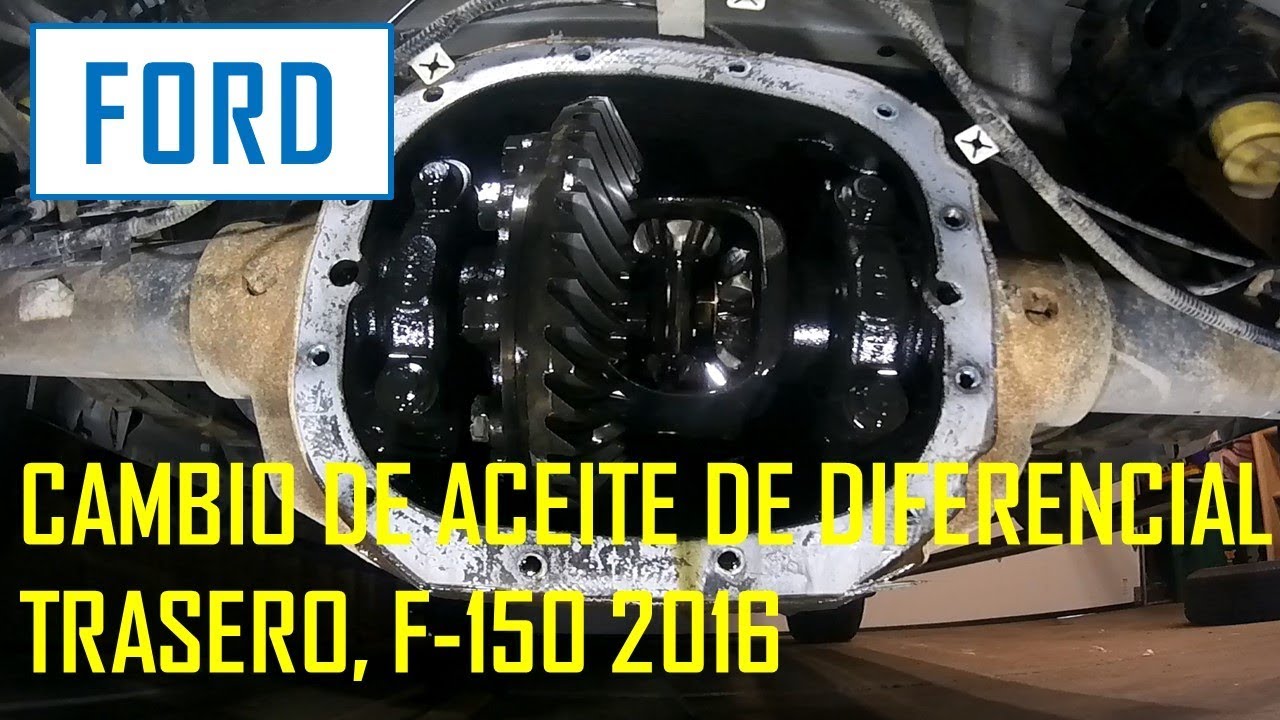 Ford F 150 Cambio de aceite de diferencial trasero
