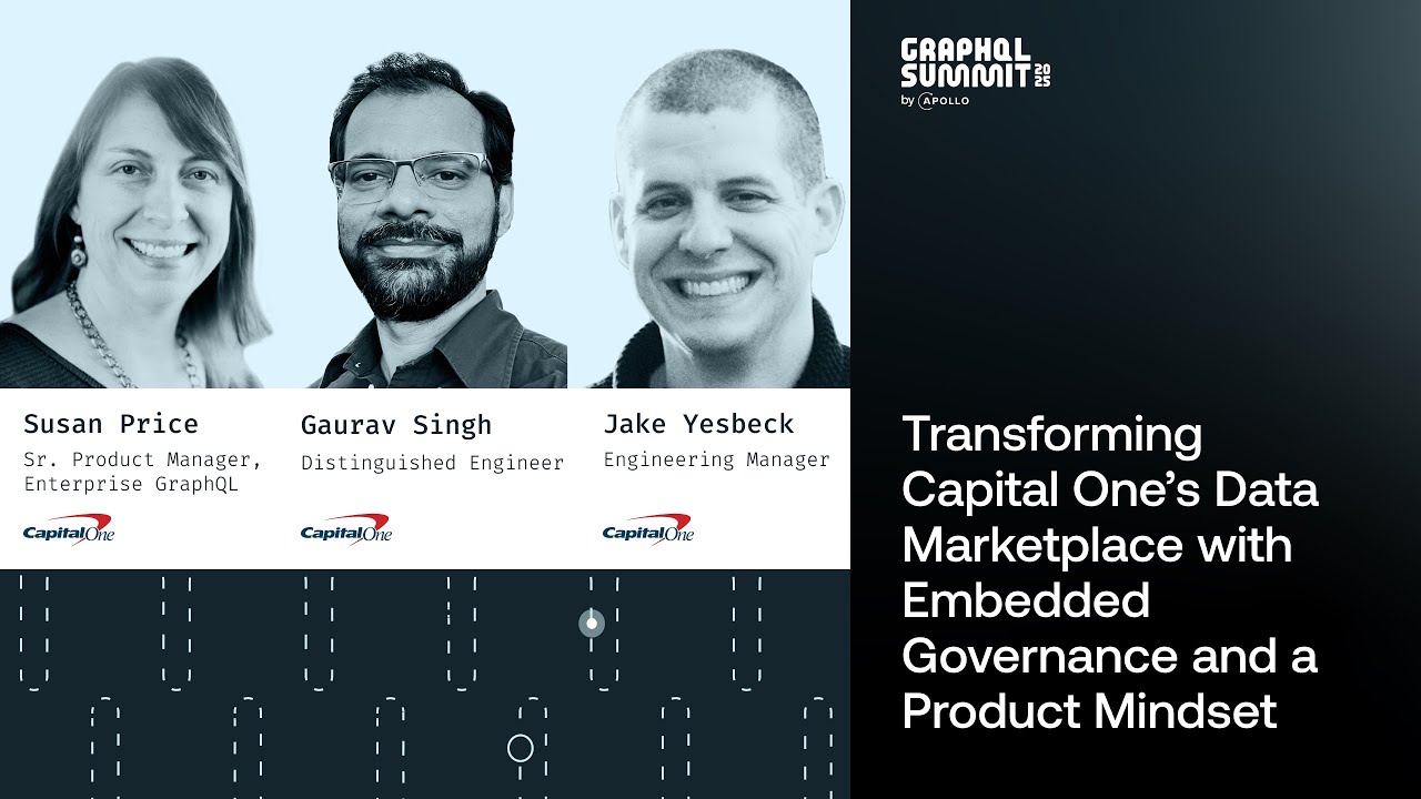 Transforming Capital One&rsquo;s Data Marketplace with Embedded Governance and a Product Mindset