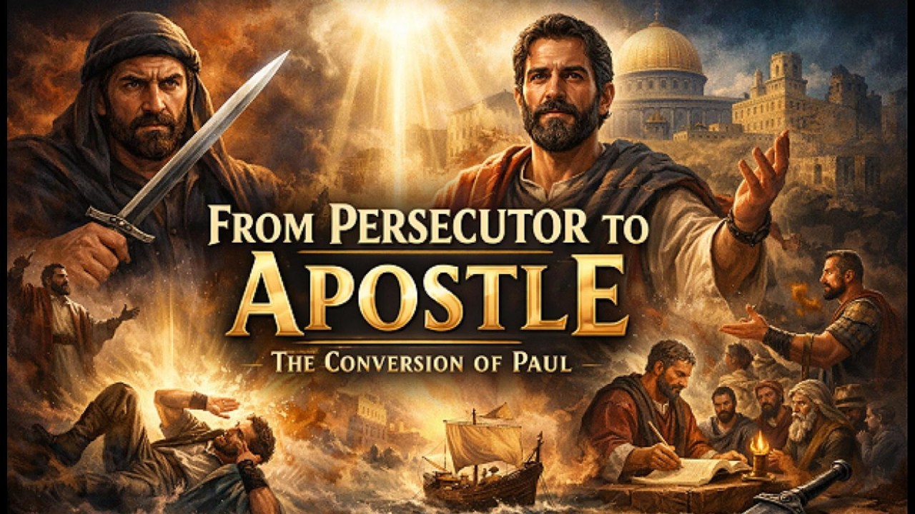 APOSTLE PAUL | From Persecutor to Apostle — The Epic Transformation of Paul | Road to Damascus Story
