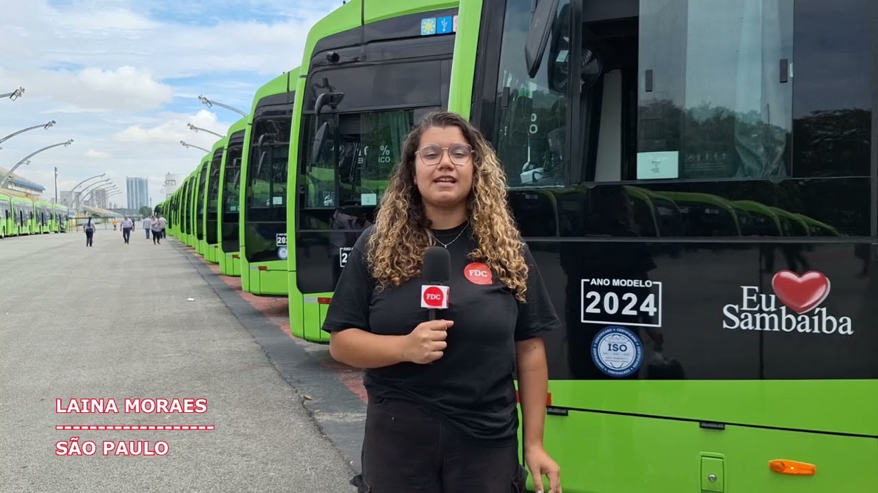 São Paulo recebe 115 novos ônibus elétricos