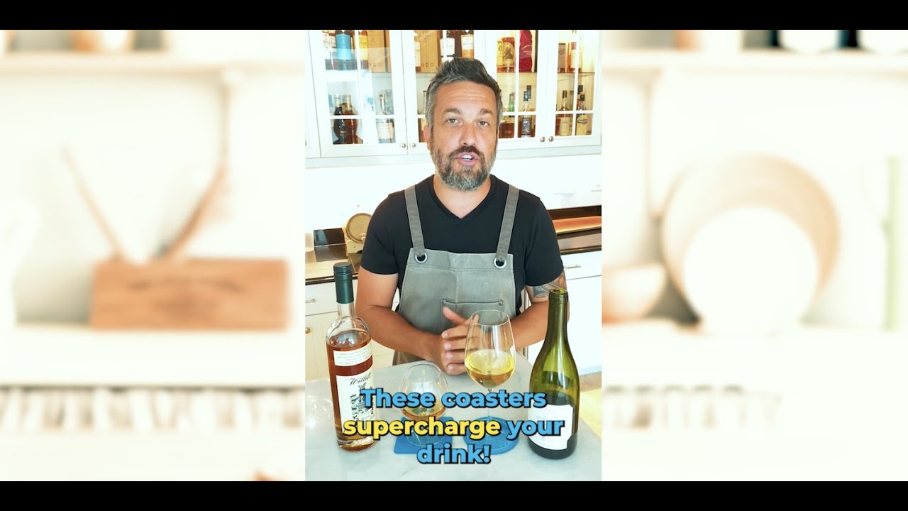 BOĆE Coasters will Supercharge your Drink!