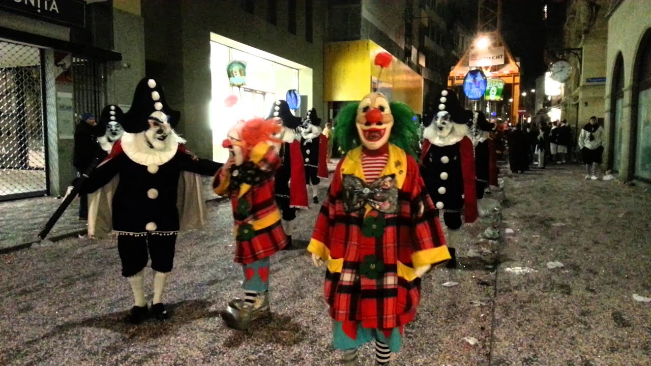 Basler Fasnacht 2016/ Ohregribler und Negro Rhygass