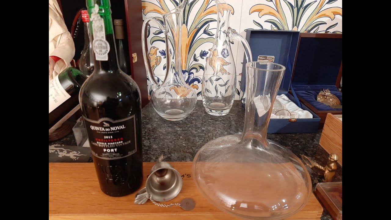 El minuto y medio. &iquest;Cu&aacute;ndo se debe decantar un vino?