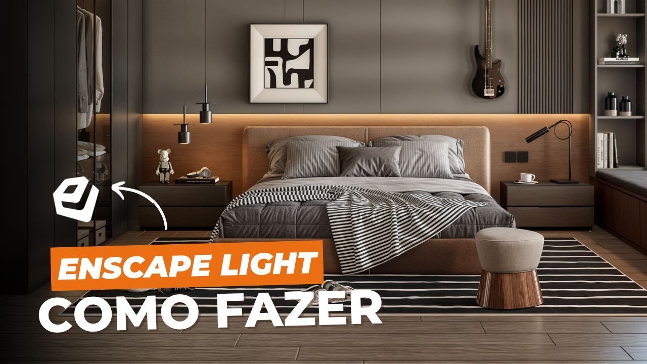 Aprenda Enscape I Iluminação realista!