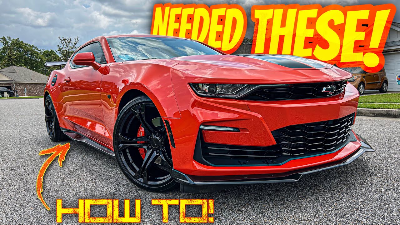 Как установить боковые обвесы в стиле ZL1 на ваш Camaro SS: пошаговое руководство