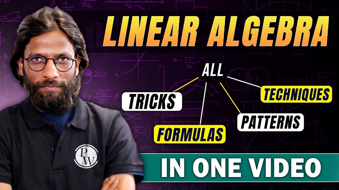 Linear Algebra - All Tricks, Formulas, Patterns, Techniques In One Video