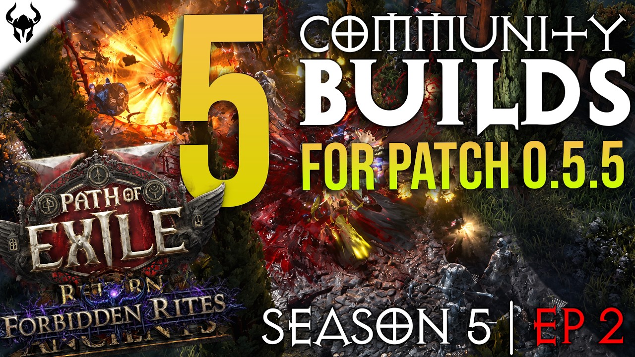 🔥 5 крутых билдов сообщества в Path of Exile 2, которые стоит попробовать | Forbidden Rites 0.5.5...
