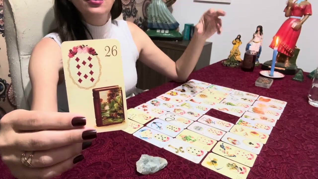 A sua vida na Mesa Real de Baralho Cigano 