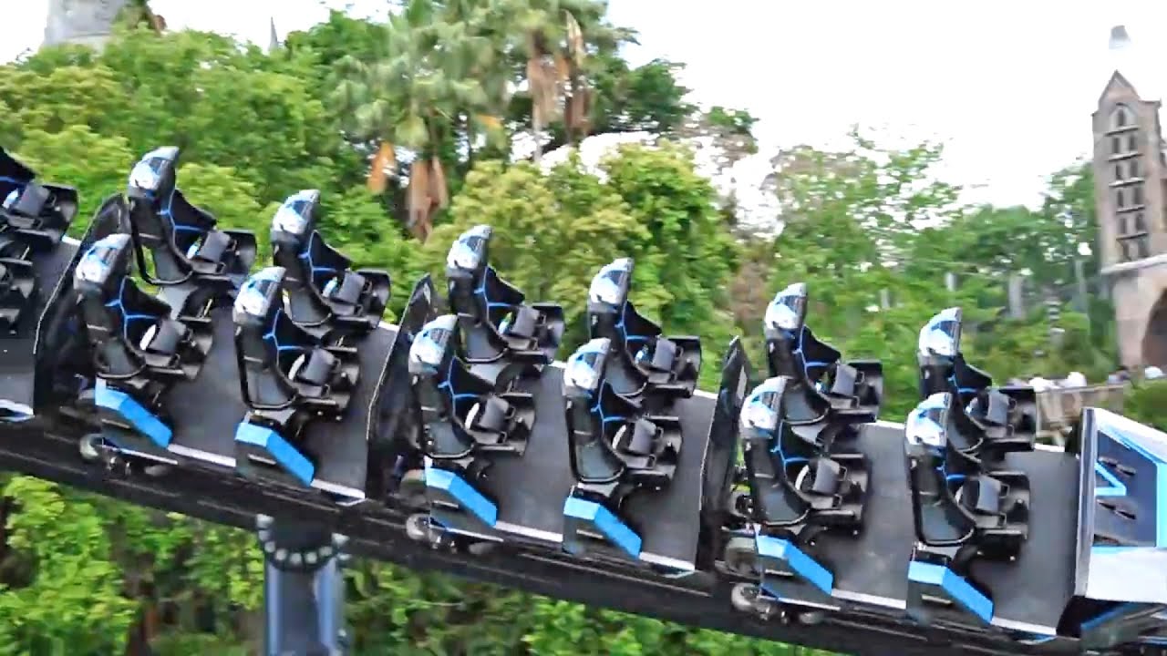 We Rode VelociCoaster, Universal's Newest Roller Coaster! | Awesome Queue, Locker Area & Child Swap