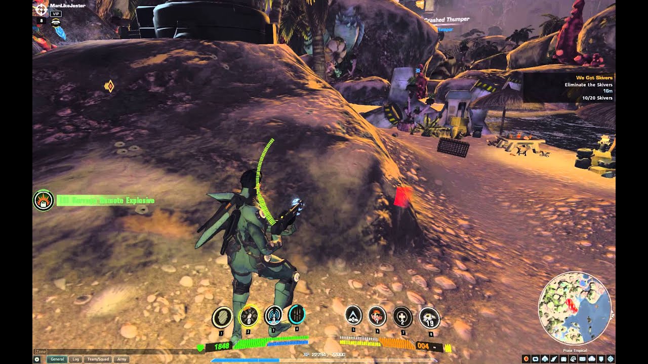 FireFall gameplay