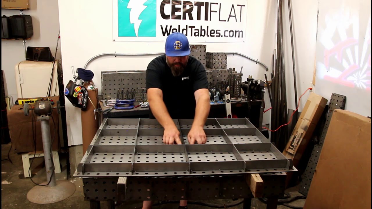 Pro Welding Table Top Kit Assembly