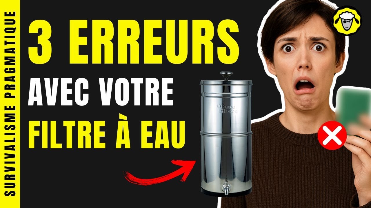 Filtre à eau Pure-Filters : Ce qu'il ne faut PAS faire et comment BIEN le nettoyer
