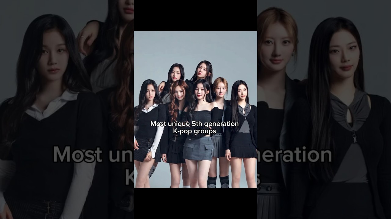 Most unique 5th generation K-pop groups 🤯💥
