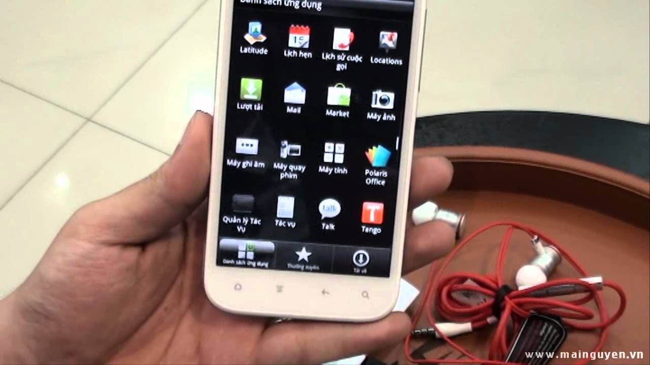Khui hộp HTC Sensation XL chính hãng - www.mainguyen.vn