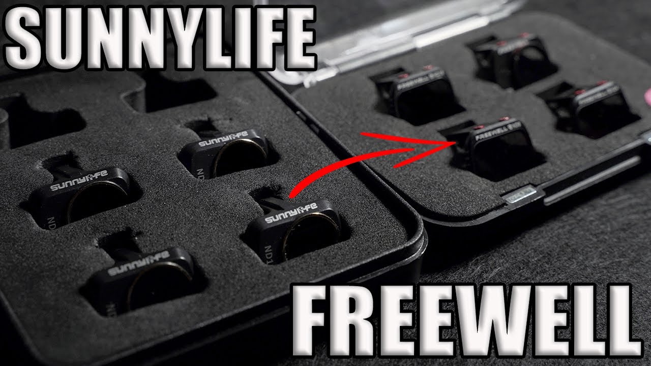 FILTRI ND DA 20 € PER DJI MINI 2 | SUNNYLIFE VS. FREEWELL