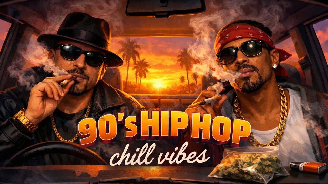 90's Rap Classics 🔥 1 Hour of Old School Hip Hop Chill Vibes