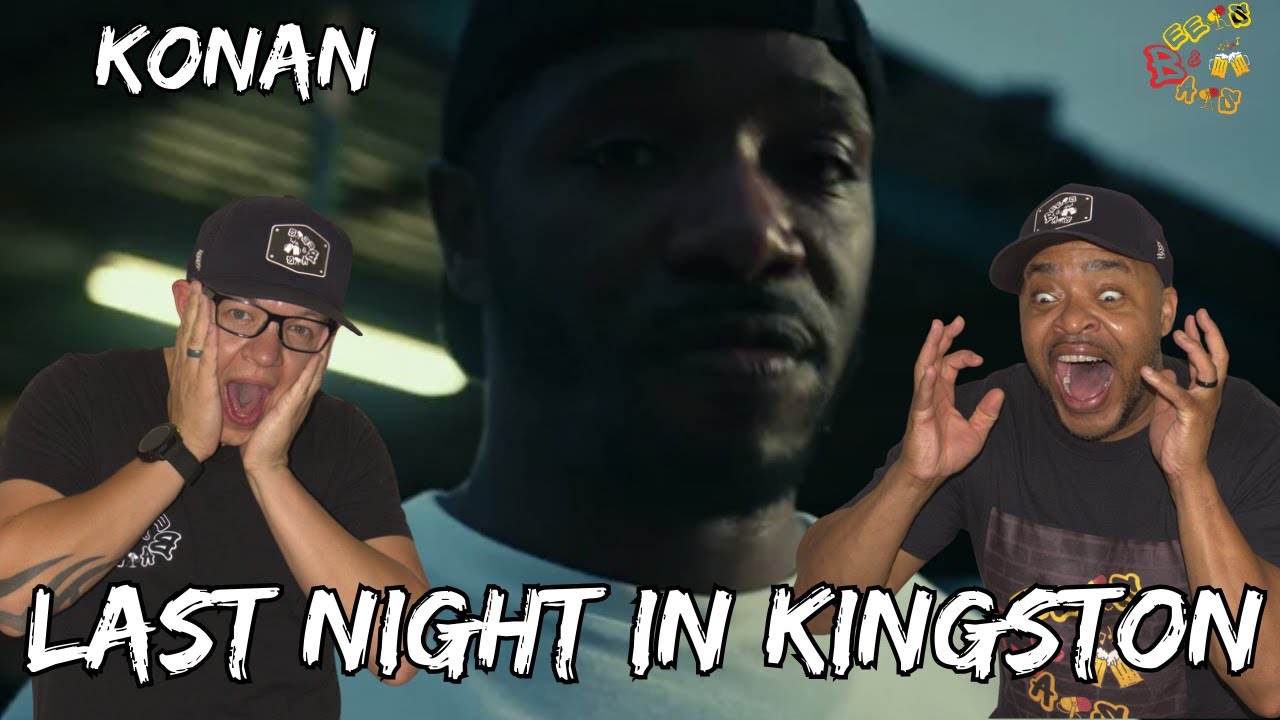 KONAN WENT IN LIKE A M*THA F#CK3R!!  | Americans React to Krept & Konan - Last Night In Kingston
