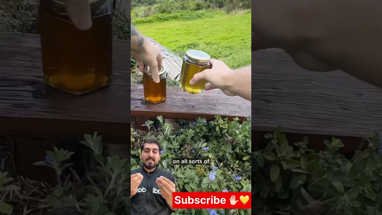 Identifying natural honey by honey color!!!#bee #honehonestly #honehonestly ly #healthyfood #organic