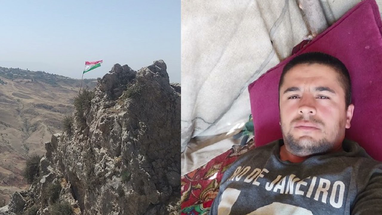 ЯК СОКИНИ ХАРАНГОН ПАРЧАМИ ДАВЛАТИРО БАР ФАРОЗИ ЯК КӮҲИ БАЛАНД ЧАСПОНДААСТ