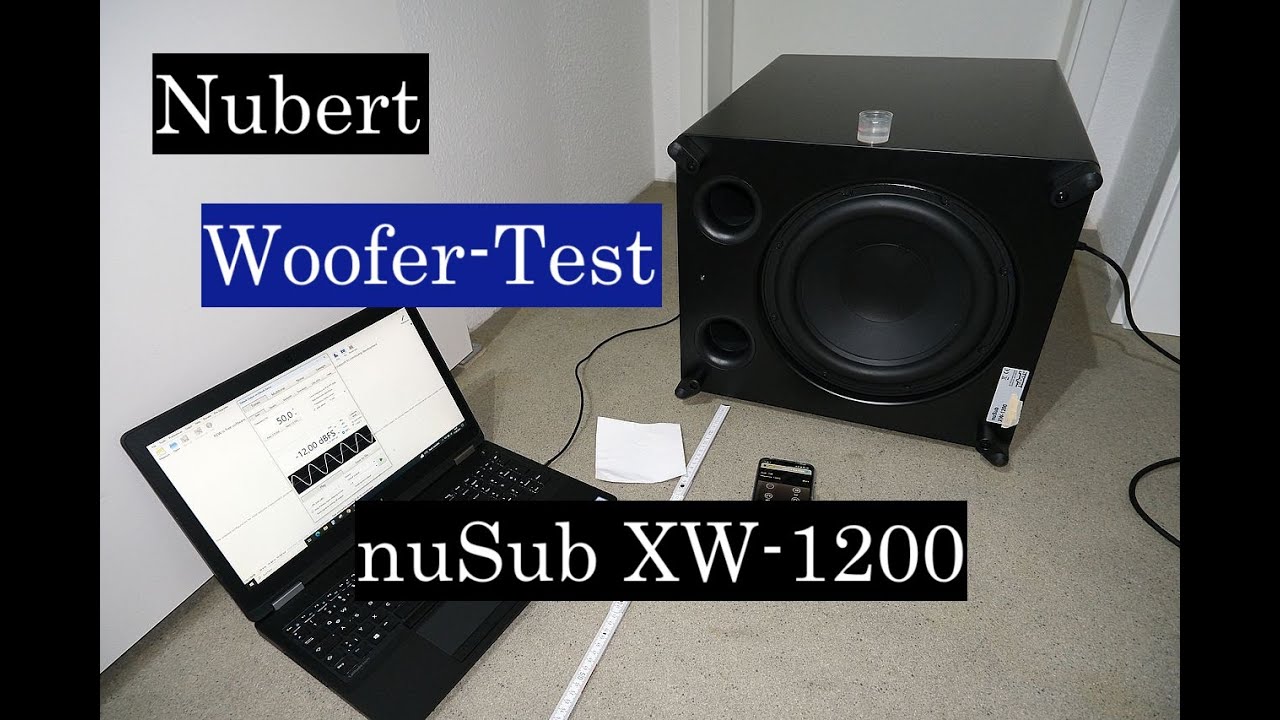 Nubert nuSub XW-1200 - Woofer-Test