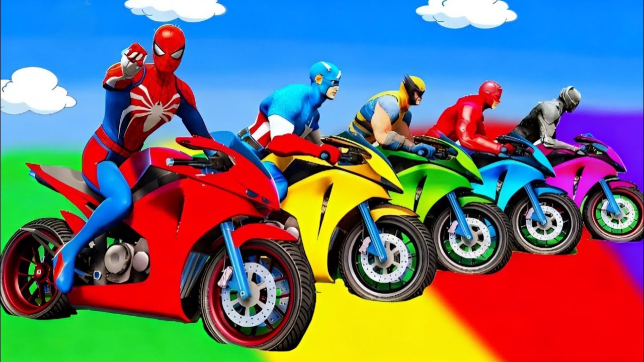 Spider-Man الرجل العنكبوت انقاذ باتمانRescue batman vs iron man vs venom funny Game GTA 5 superhero