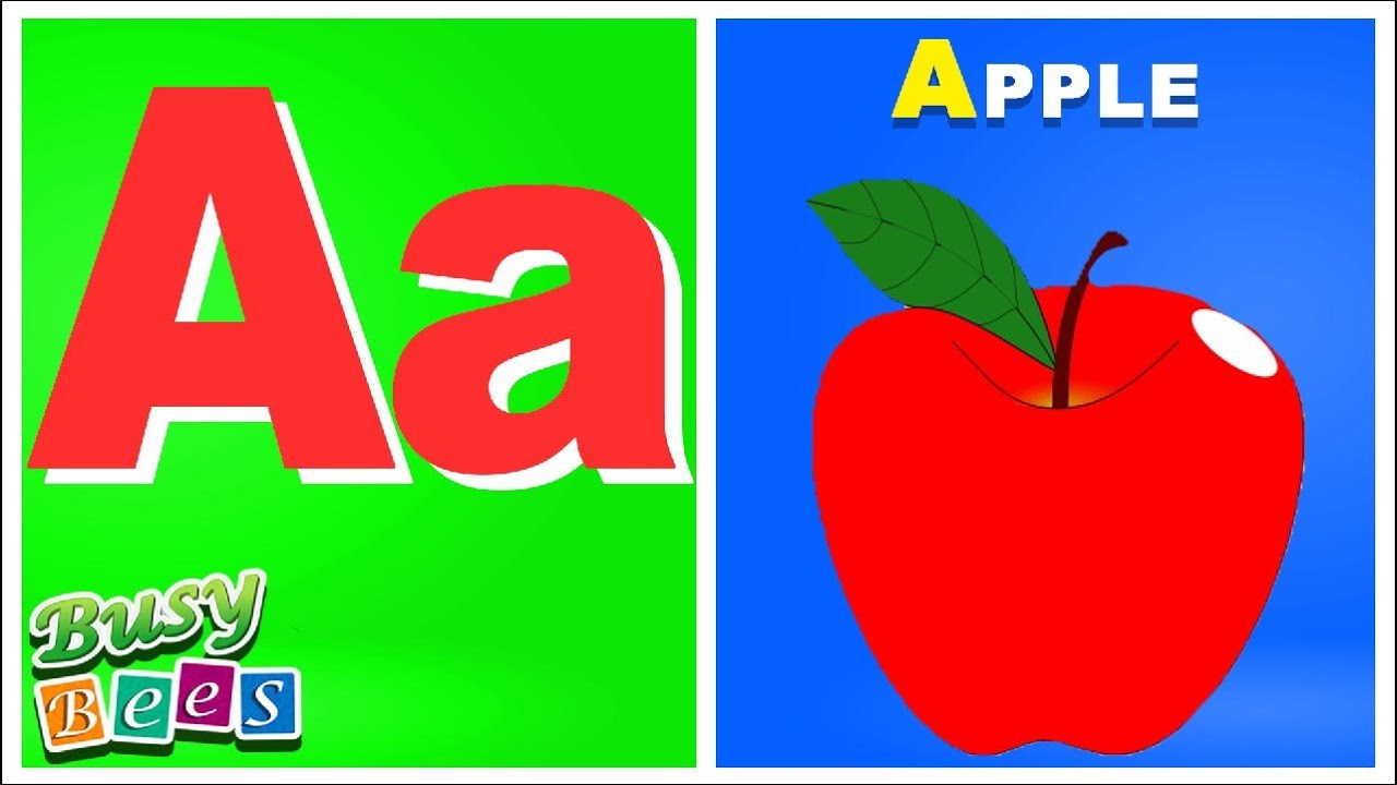 ABC Phonics Song with TWO Words I Learn Alphabet Song | Letter Sounds | Busy Bees Nursery Rhymes