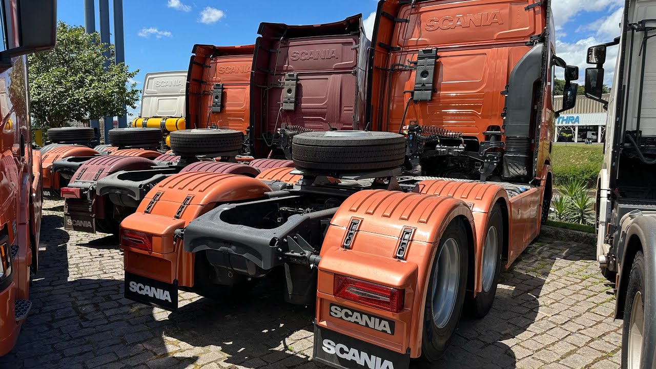 CONHEÇA A NOVA LINHA 450 PLUS DA SCANIA 2025 😱