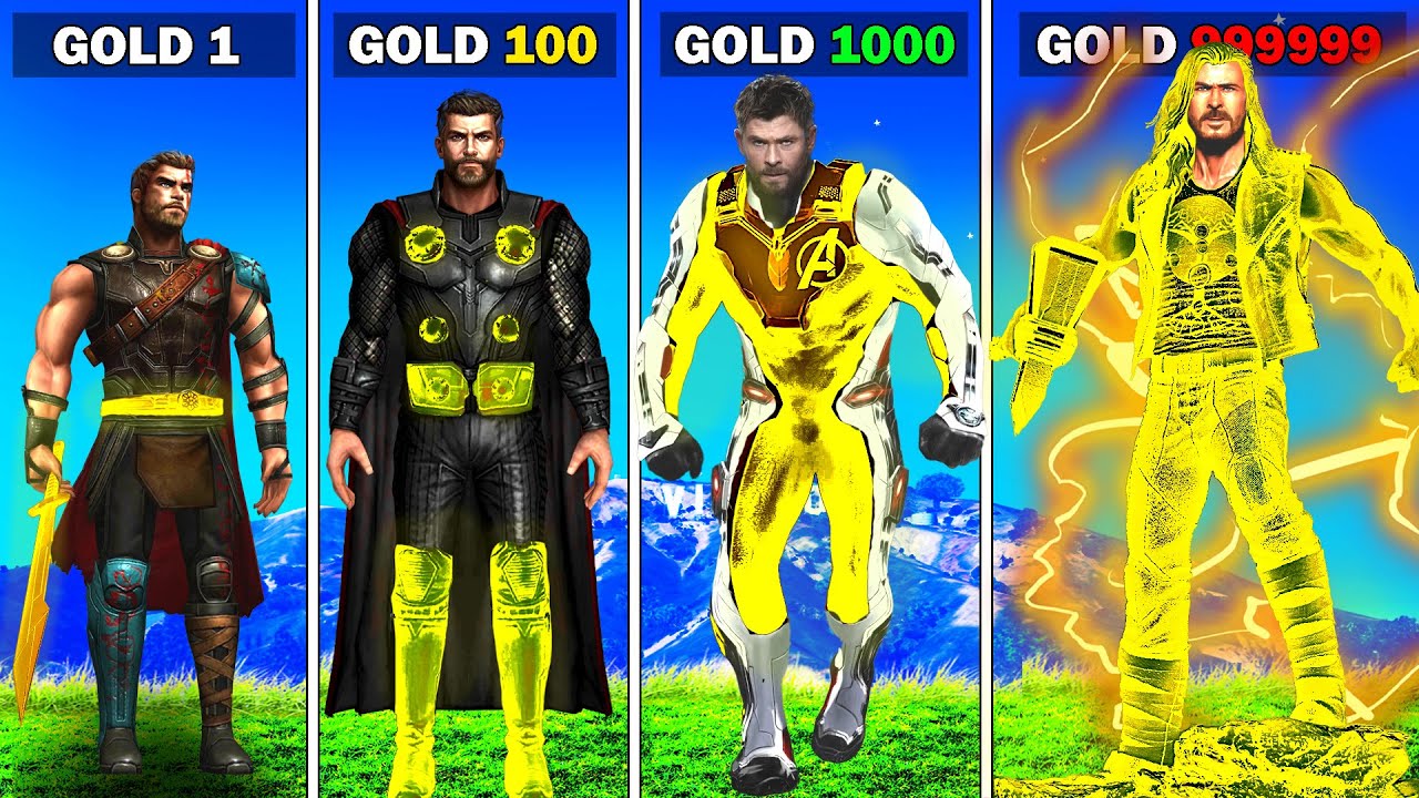 Upgrading To GOLD THOR in GTA 5!