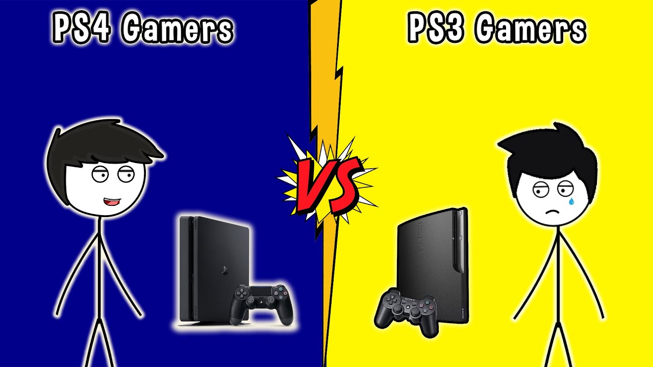 PS4 Gamers VS PS3 Gamers