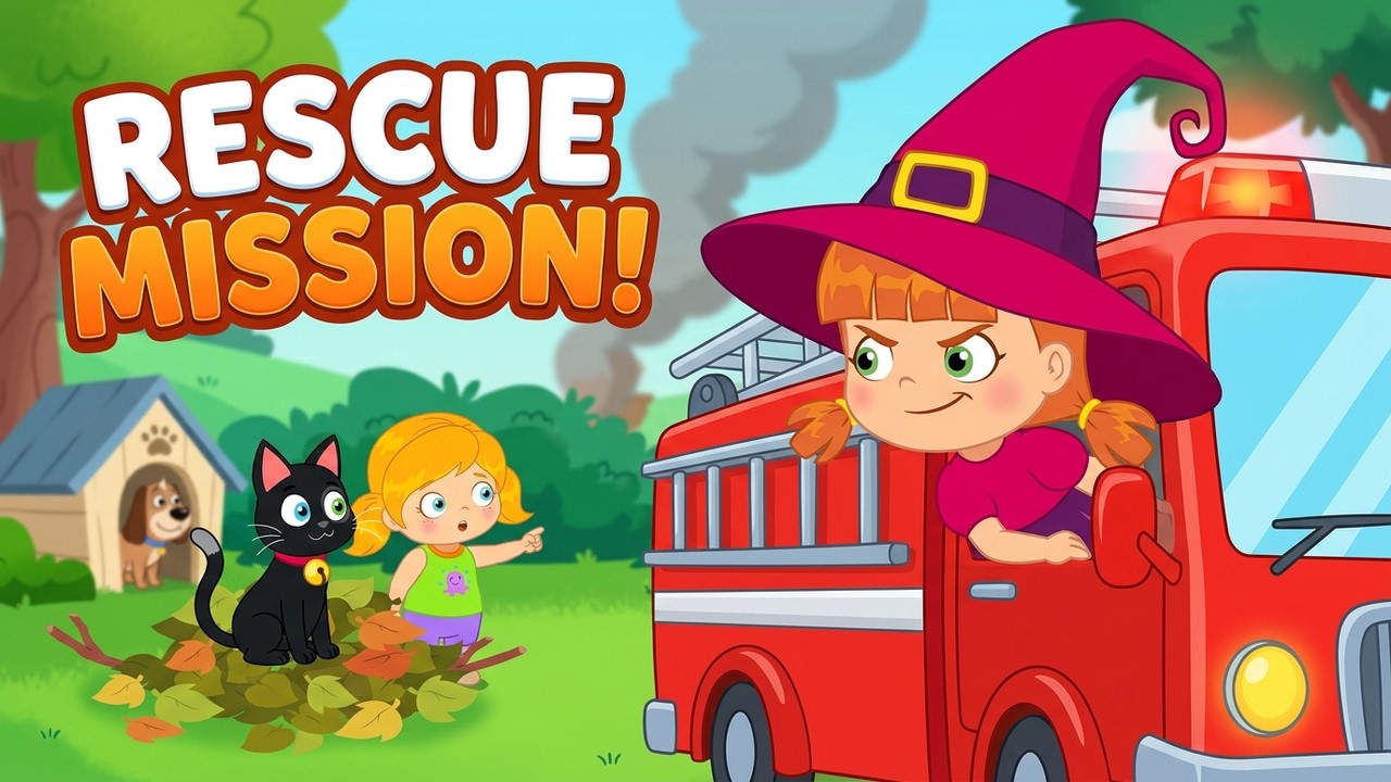Tatty i Misifu pędzą na POMOC 🚒 Czy poradzą sobie z misją? Zbi&oacute;r bajek dla dzieci